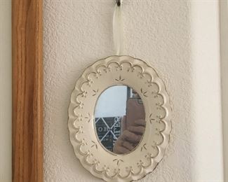 small wall mirror