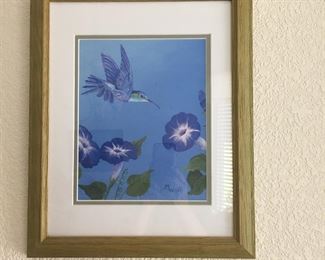 M Wolfe wall art piece