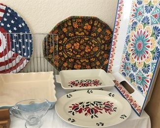 Nice trays & Kitchen platters