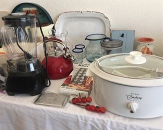 Crockpot Blender Kitchen Aid teapot