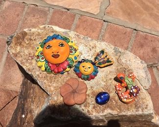 Talavera sun face collection