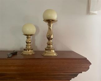 . . . Baldwin -- the best of brass -- candle holders