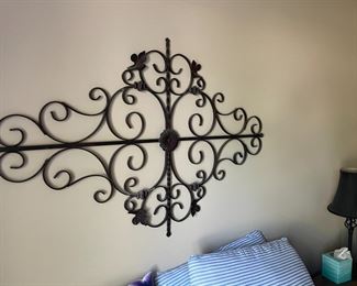 . . . metal wall accent