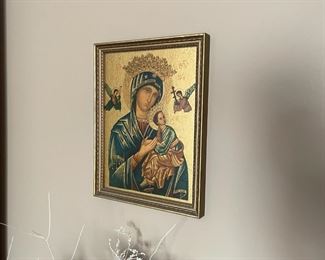 . . . a nice icon -- Madonna and the Christ child