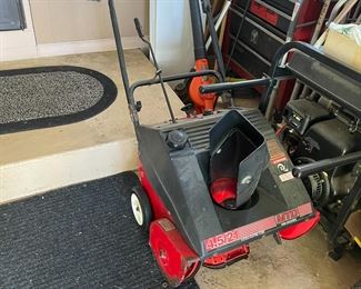 . . . a snow blower