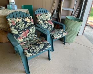 . . . outdoor chairs