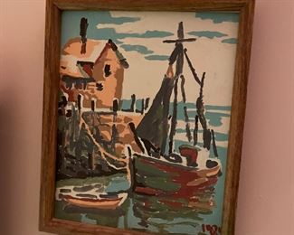 . . . paint by numbers!