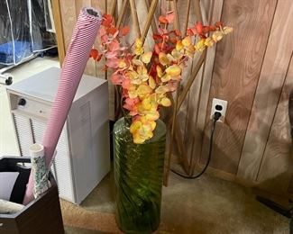 . . . faux flowers