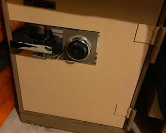 . . . safe -- yes, we DO have the combination