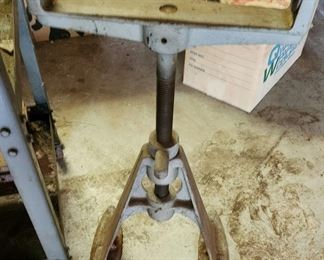 Vintage carpenters support stand
