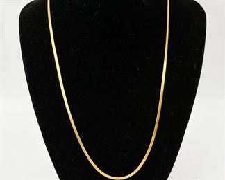 Fine 14K Yellow Gold  Chain Necklace
