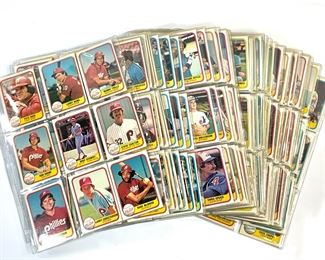 Fleer 1981 Baseball Cards Complete Set
