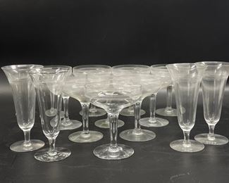 Fancy Fostoria Lunar CRYSTAL GLASS
