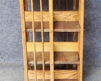 Antique Revolving Oak Bookstand
