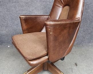 Vintage Boiling Chair Co.  MCM Swivel Desk Chair
