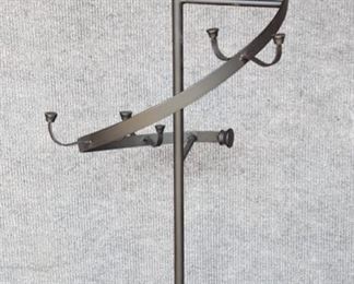 Corkscrew Clothing Rack Display Stand
