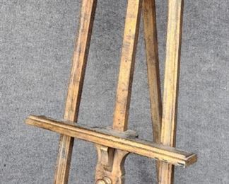 Gilt Wood Fancy Artists Easel
