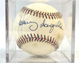 Vintage Gary Lavelle Autographed Baseball

