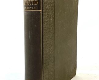 The French Revolution A History by Thomas Carlyle, Published by William L. Allison Co., c. Late 19th Century
