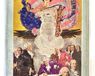 The Story of The Constitution Written & Published by Sol Bloom & The United States Constitution Sesquicentennial Commission, 1937
