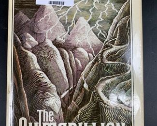 1977 First American Edition The Silmarillion by J. R. R. Tolkien Published by Houghton Mifflin Co Boston - Includes Dust Jacket, 365 Pages and Paper Map of Beleriand
