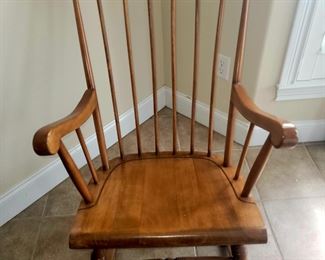 Vintage Maple Rocker