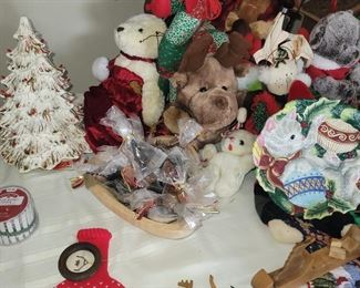 Vintage Ceramic Christmas Tree, etc.