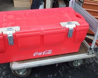 COCA-COLA ROLLING BOX