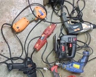 DRILLS, SANDER, SKILL SAW