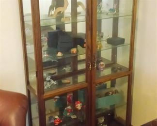 GLASS DISPLAY CASE 