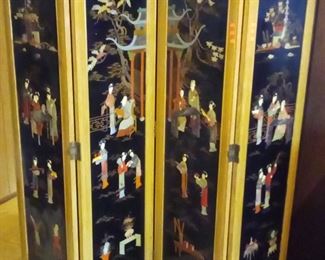 JAPANESE PANEL FOUR SECTION SCREEN