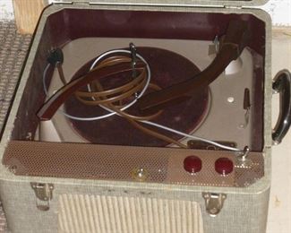 Vintage record player