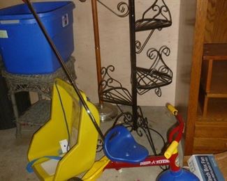Plant stand, tricycle, etc