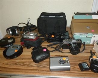 Vintage Minolta Camera, etc.