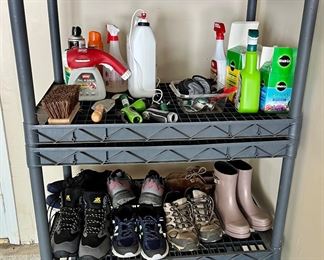 Men's Shoes, Cleaning Supplies.