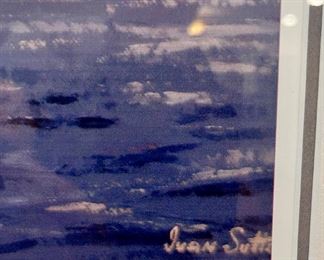 Ivan Sutton (Irish Artist) Galway Hooker Sailing Off Achill Island County Mayo.  Beautiful Framed Print.