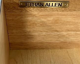 Ethan Allen Badge for Dresser