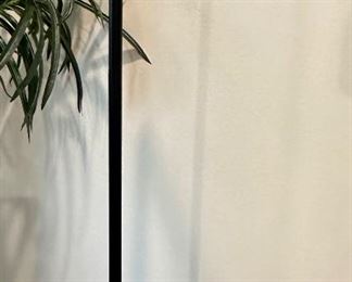 Black Floor Lamp with Adjustable Arm