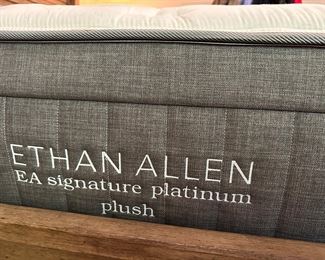 Ethan Allen Signature Platinum Plus King Mattress 