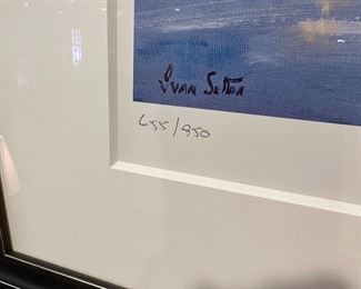 Signed and Numbered Ivan Sutton (Irish Artist b. 1944)