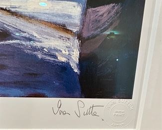 Signed and Numbered Ivan Sutton (Irish Artist b. 1944)