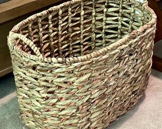 Woven Basket with Handles