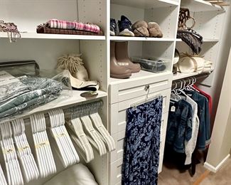 Both Women and Men's Clothes, Shoes and Coats