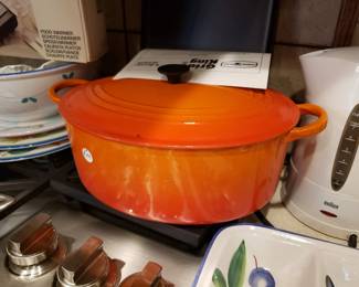 Vintage Le Creuset dutch oven