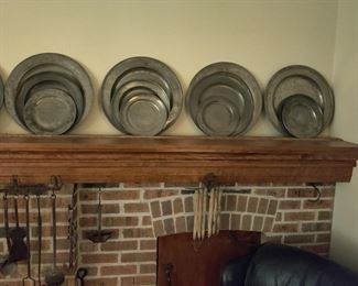 pewter charger plates and accessories
