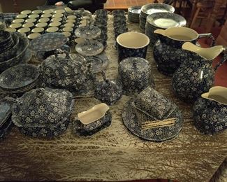 Calico dinnerware collection