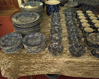 Calico dinnerware collection