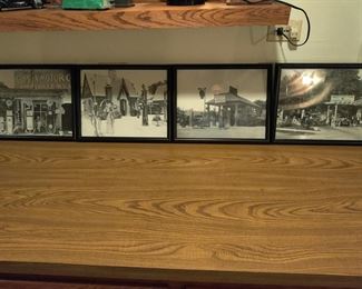 antique gas station art