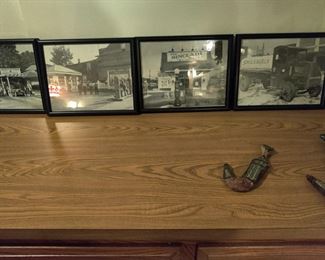 antique gas station art