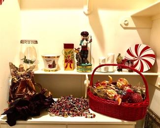 GOLF NUTCRACKER, ANGELS, BEAUTIFUL CHRISTMAS BALLS AND MORE